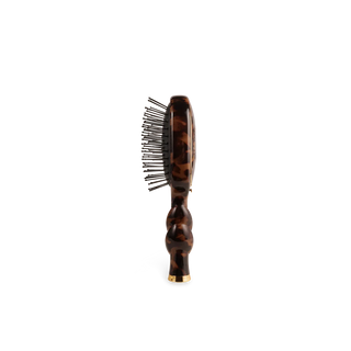 Teleties Mini Detangler Hair Brush for Medium Hair | Tortoise