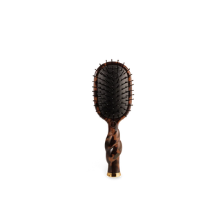 Teleties Mini Detangler Hair Brush for Medium Hair | Tortoise