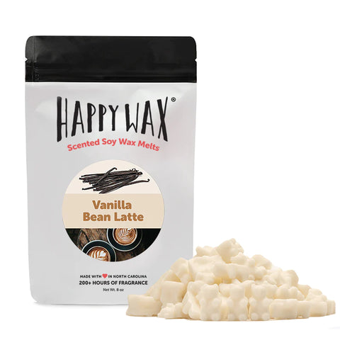 Happy Wax 8oz Half Pounder | Vanilla Bean Latte