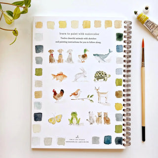 Emily Lex Studio Watercolor Workbook | Animals