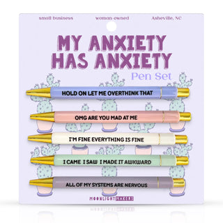 My Anxiety Has Anxiety - Funny Pen Set