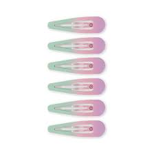 Teleties Snap Clip 6ct | Aquaviolet