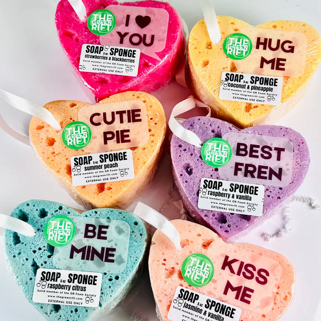 Valentimes Sponge Valentine Bubble Sponge – 119 on North Boutique