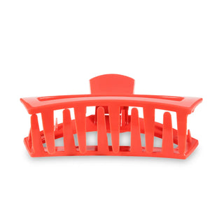 Teleties Open Large Claw Clip | Coral