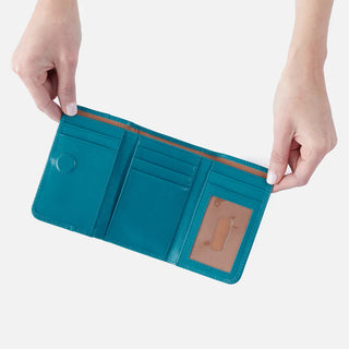 HOBO Jill Trifold Wallet | Biscayne Blue