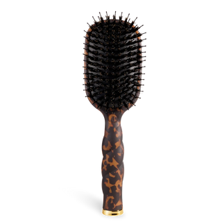 Teleties Boar Bristle Hair Brush | Tortoise