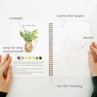 Emily Lex Studio Watercolor Workbook | Bouquets