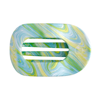 Teleties Medium Flat Round Hair Clip | By The Sea Shore