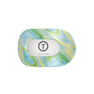 Teleties Medium Flat Round Hair Clip | By The Sea Shore