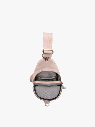 Corduroy Dual Compartment Sling Bag | Dark Olive