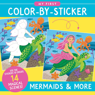 First Color By Stickers | Mermaids
