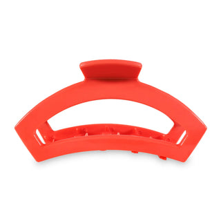 Teleties Open Large Claw Clip | Coral