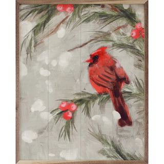 Christmas Cardinal Print 8 x 10