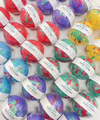 Christmas Cash Money Bath Bombs