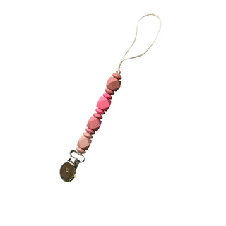 Three Hearts | Jewel Pacifier Clip in Several Colors