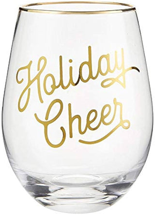 Holiday Cheer Wine Glass