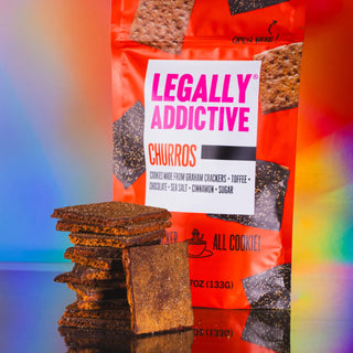 Legally Addictive Foods | Churros! Toffee and Chocolate Covered Cookie