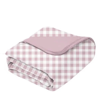 Gunamuna Cloud Blanket Toddler | Pink Gingham