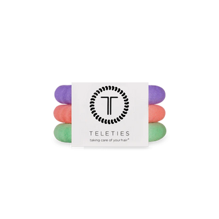 Teleties Small Nylon 3Pk | Color Rush