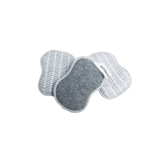 Once Again Home Co | RE:usable Sponges (Set of 3) - Branches-Grey