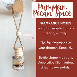 Hanging Car Diffuser | Pumpkin Pecan Spice