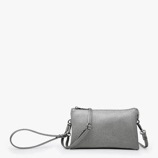 The Riley 3 Compartment Bag | Gunmetal