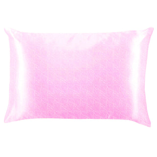 Printed Silky Satin Pillow Case
