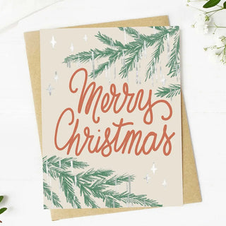 Merry Christmas Tree Card