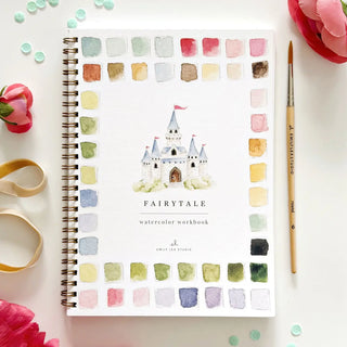 Emily Lex Studio Watercolor Workbook | Fairytale