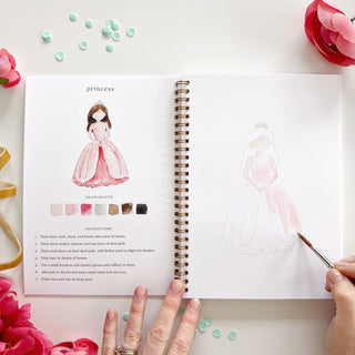 Emily Lex Studio Watercolor Workbook | Fairytale