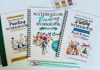 Watercolor Painting Workbook | Fall & Winter