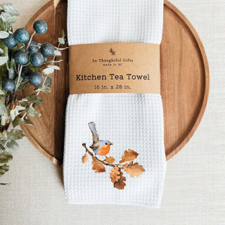 Fall Dish Towel | Autumn Bird