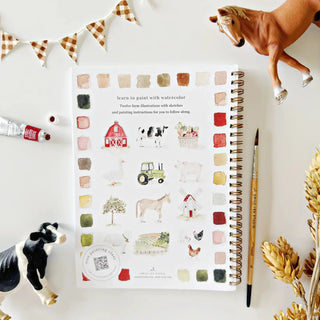 Emily Lex Studio Watercolor Workbook | Farm