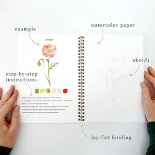 Emily Lex Studio Watercolor Workbook | Flowers