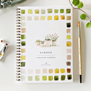Emily Lex Studio Watercolor Workbook | Garden