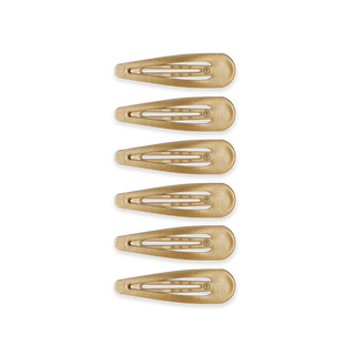 Teleties Snap Clip 6ct | Gold