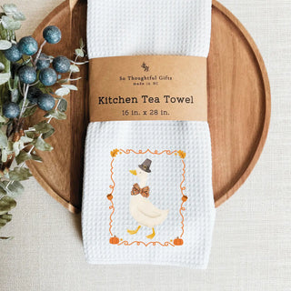 Fall Dish Towel | Thanksgiving Goose