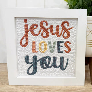 Jesus Loves You Diamond Art Kit