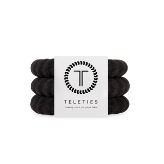 Teleties Small Nylon 3Pk | Jet Black