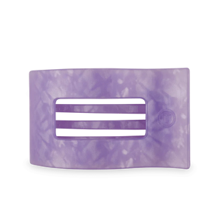 Teleties Small Flat Rectangle Hair Clip | Lavender Mist