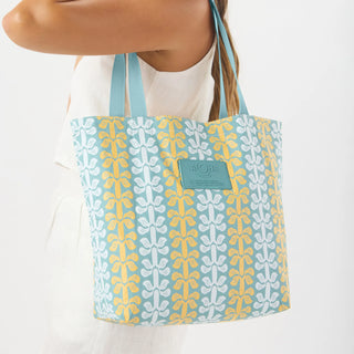 ALOHA Lei Life Reversible Tote Honey/Tide