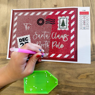 Santa Letter Diamond Art Kit
