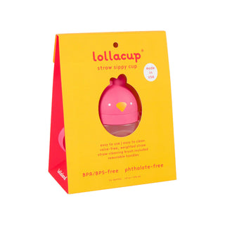 Lollaland Lollacup Straw Sippy Cup | Pink