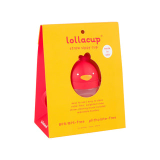 Lollaland Lollacup Straw Sippy Cup | Red