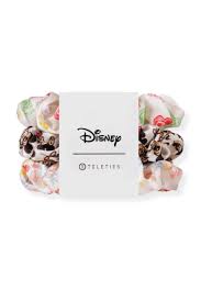 Teleties Small Silk Scrunchies | Mickey and Friends
