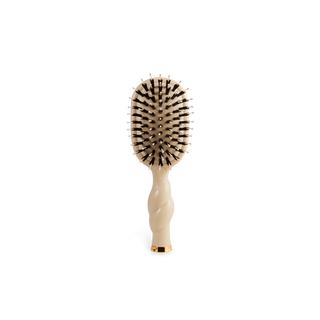 Teleties Mini Boar Bristle Hair Brush | Tan