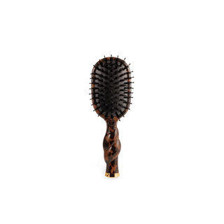 Teleties Mini Boar Bristle Hair Brush | Tortoise