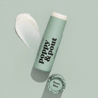 Poppy & Pout Lip Balm| Sweet Mint