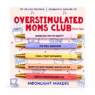 Overstimulated Moms Club - Pen Set