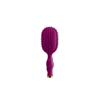 Teleties Mini Detangler Hair Brush for Medium Hair | Mulberry